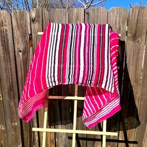 DKNY Striped scarf 28”x62”